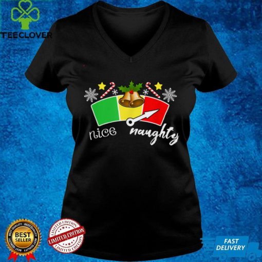 Official Funny Naughty Christmas T Shirt Hoodie, Sweat