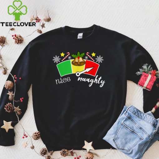 Official Funny Naughty Christmas T Shirt Hoodie, Sweat