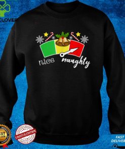 Official Funny Naughty Christmas T Shirt Hoodie, Sweat