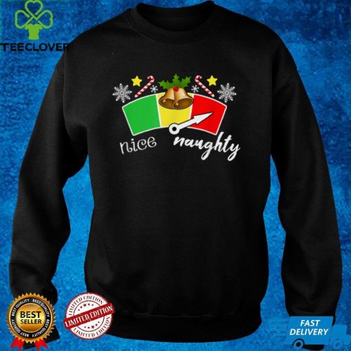 Official Funny Naughty Christmas T Shirt Hoodie, Sweat