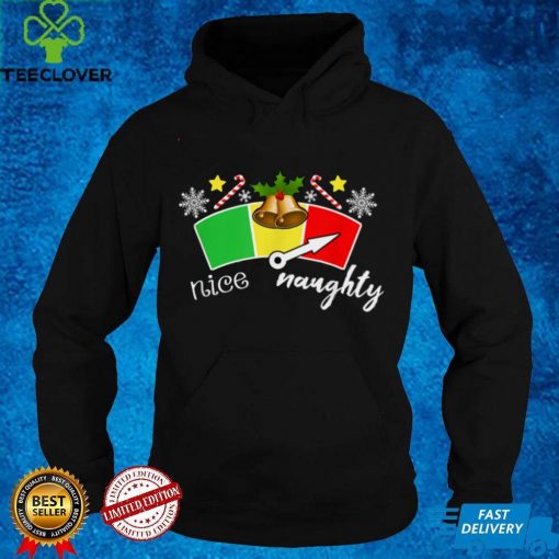 Official Funny Naughty Christmas T Shirt Hoodie, Sweat