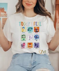 Official Funny Today I Feel Inside Out Disney Shirt