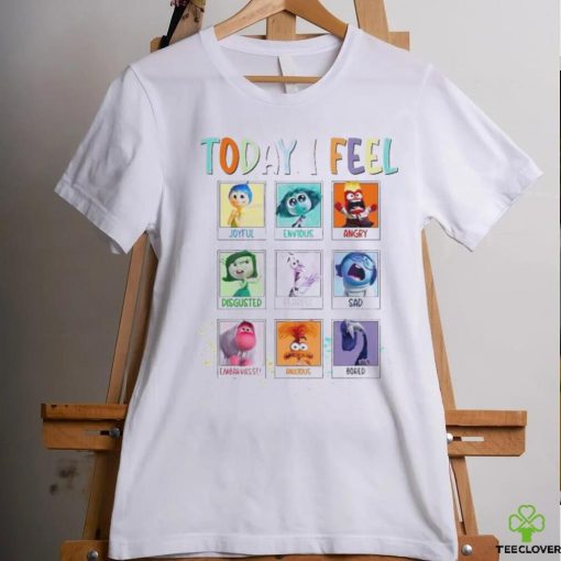 Official Funny Today I Feel Inside Out Disney Shirt