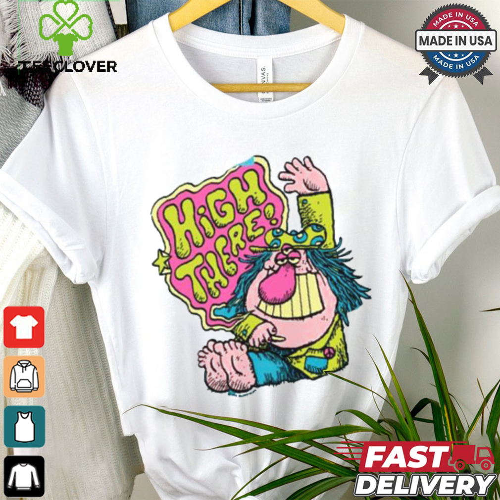 Official GLORP Gum Chew High There T shirt Official GLORP Gum Chew High There T shirt