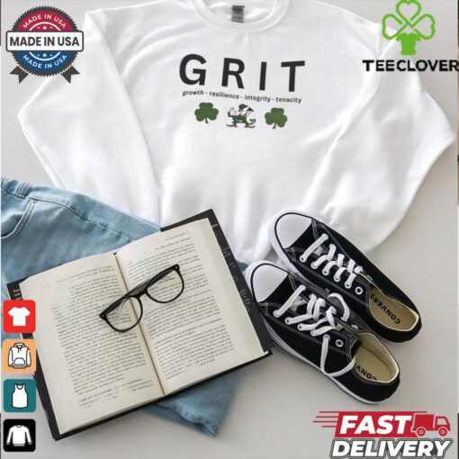 Official GRIT Growth – Resilience – Integrity – Tenacity Notre Dame Fighting Irish t shirt