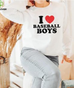 Official Gabb Goudy I Love Baseball Boys Shirt