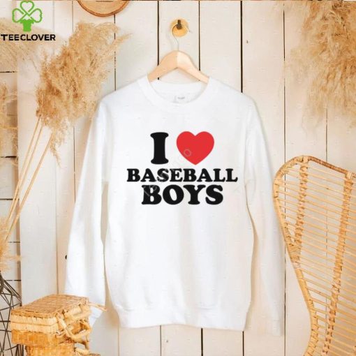 Official Gabb Goudy I Love Baseball Boys Shirt
