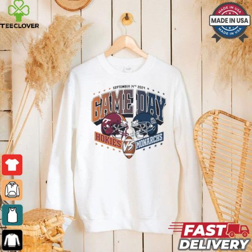 Official Game Day September 14 2024 Virginia Tech Hokies vs Old Dominion Monarchs t shirt