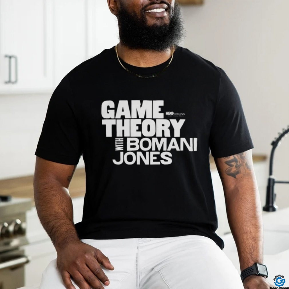 Official Game theory with bomanI jones logo Shirt Official Game theory with bomanI jones logo Shirt