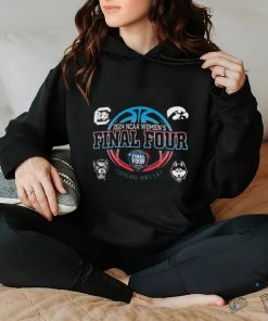 Official Gamecocks Wolfpack Hawkeyes And UConn Huskies 2024 NCAA Women’s Final Four Cleveland April 5&7 shirt