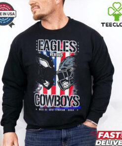Official Gameday Philadelphia Eagles vs. Dallas Cowboys Week 10 NFL 2024 Helmets t shirt