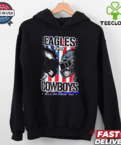 Official Gameday Philadelphia Eagles vs. Dallas Cowboys Week 10 NFL 2024 Helmets t shirt