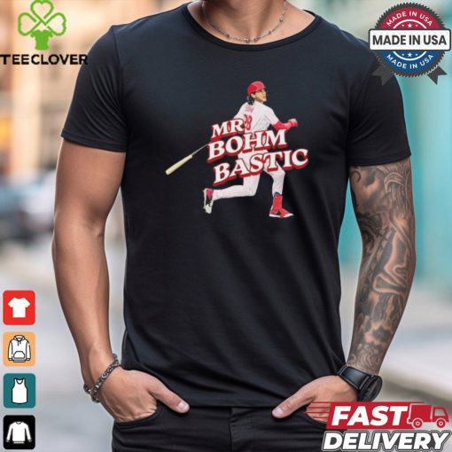 Official Garrett Stubbs Wearing Mr. Bohm Bastic Painting t shirt