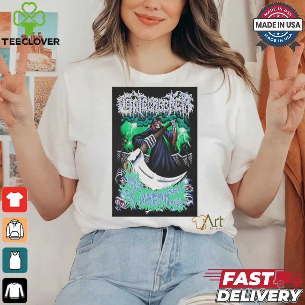 Official Gatecreeper Sep 2 2024 Underground Arts In Philadelphia PA Poster Shirt Official Gatecreeper Sep 2 2024 Underground Arts In Philadelphia PA Poster Shirt