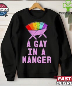 Official Gay in a manger Christmas jumper Shirt