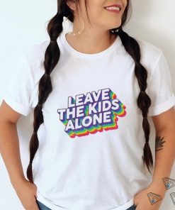 Official Gays Against Groomers Leave The Kids Alone Rainbow shirt