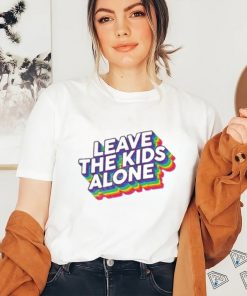 Official Gays Against Groomers Leave The Kids Alone Rainbow shirt 2 Official Gays Against Groomers Leave The Kids Alone Rainbow shirt