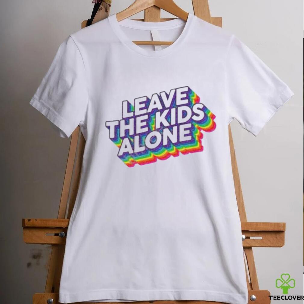 Official Gays Against Groomers Leave The Kids Alone Rainbow shirt Official Gays Against Groomers Leave The Kids Alone Rainbow shirt