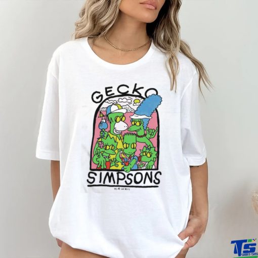 Official Gecko Simpsons Hawaii Shirt