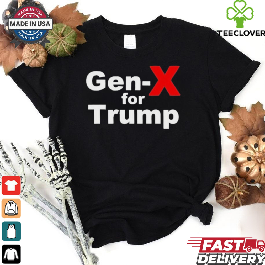 Official Gen X For Trump Shirt Official Gen X For Trump Shirt