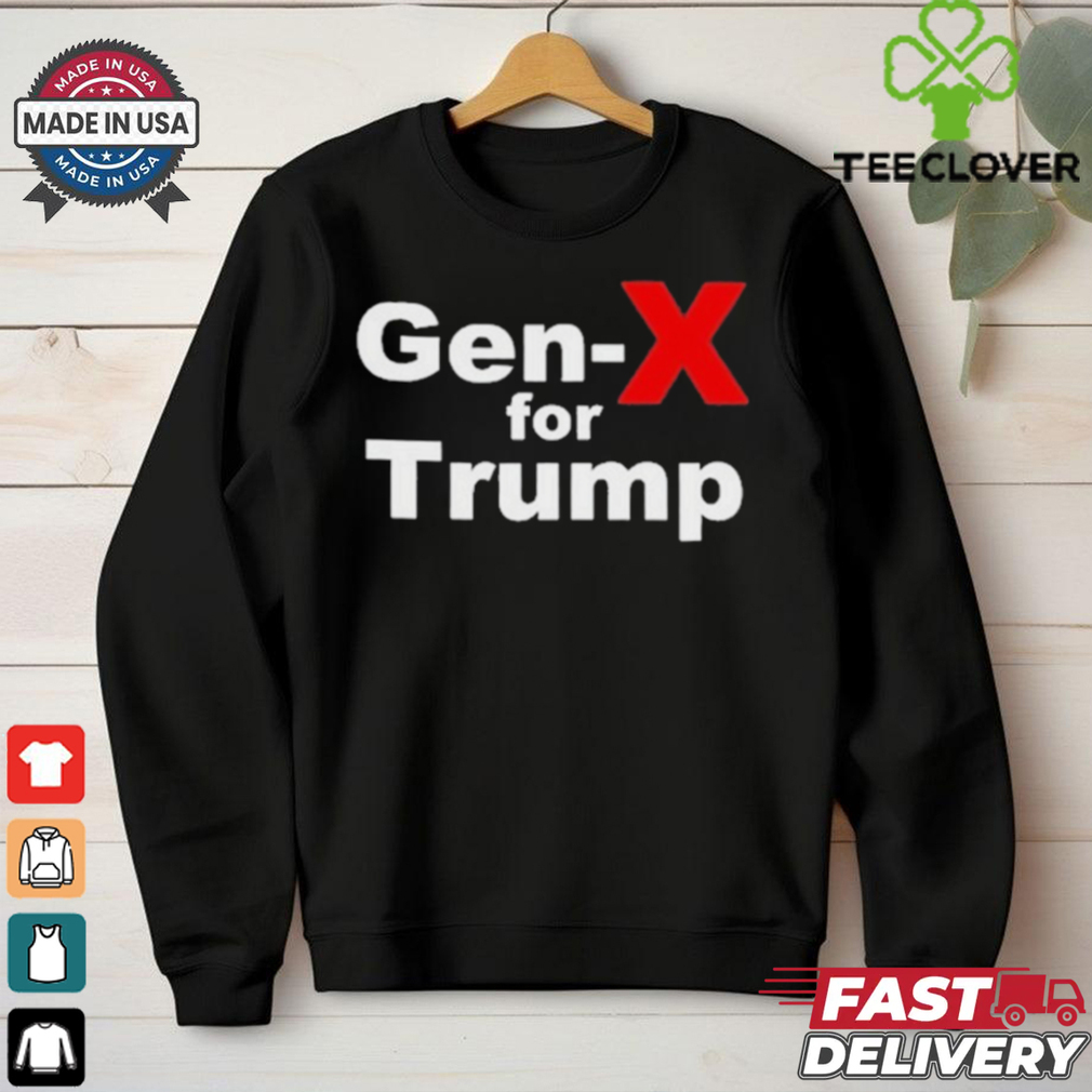 Official Gen X For Trump Shirt Official Gen X For Trump Shirt