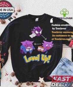Official Gengar Pokemon Level Up Shirt