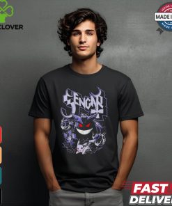 Official Gengar The Shadow Ghost T shirt