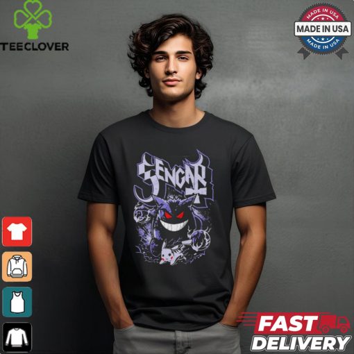 Official Gengar The Shadow Ghost T shirt