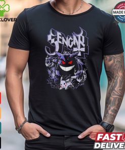 Official Gengar The Shadow Ghost T shirt