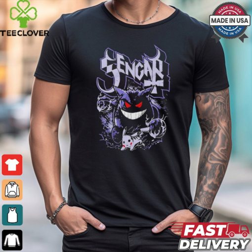 Official Gengar The Shadow Ghost T shirt