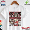 Official George Kittle is in an ELITE club in 49ers history Catch Leaders Team History Poster t shirt Official George Kittle is in an ELITE club in 49ers history Catch Leaders Team History Poster t shirt
