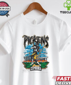 Official George Pickens Pittsburgh Steelers NFL Football Planet Euphoria Painting t shirt