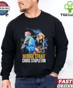 Official George Strait Chris Stapleton The Duo Country American 2025 Shirt