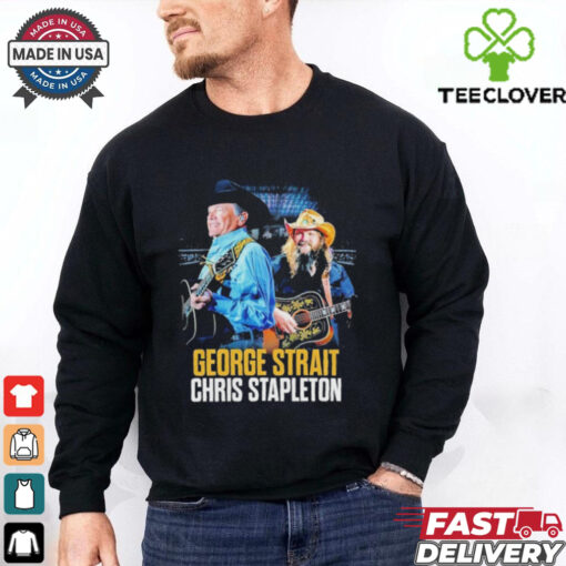 Official George Strait Chris Stapleton The Duo Country American 2025 Shirt