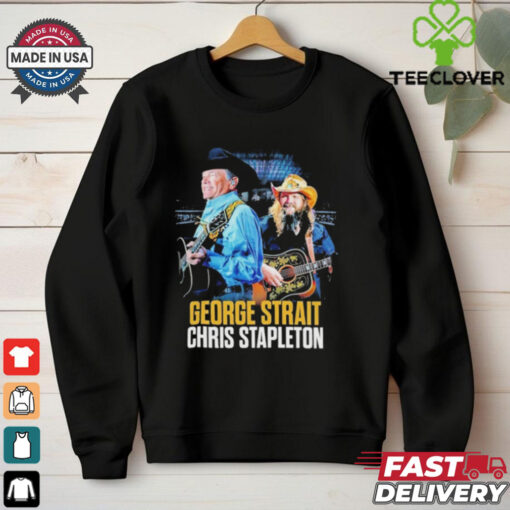 Official George Strait Chris Stapleton The Duo Country American 2025 Shirt