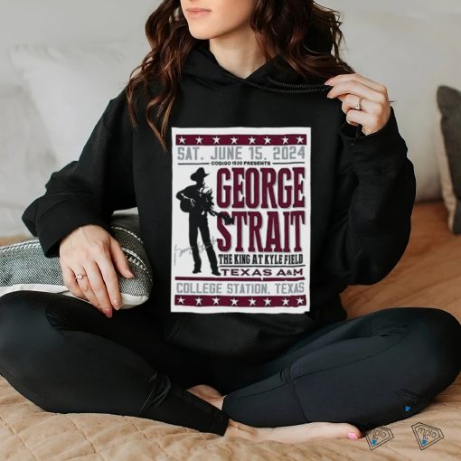 Official George Strait The King at Kyle Field 2024 Shirt