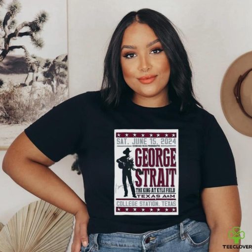 Official George Strait The King at Kyle Field 2024 Shirt