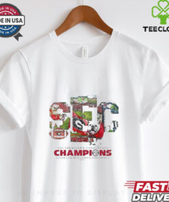 Official Georgia Bulldogs 2024 SEC Football Conference Champions T shirt