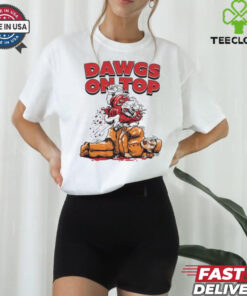 Official Georgia Bulldogs Dawgs On Top Defeat Tennessee Shirt