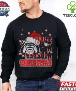 Official Georgia Bulldogs Have A Merry Georgia Christmas Shirt