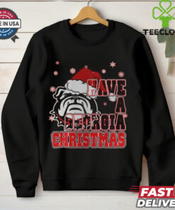 Official Georgia Bulldogs Have A Merry Georgia Christmas Shirt 1 Official Georgia Bulldogs Have A Merry Georgia Christmas Shirt
