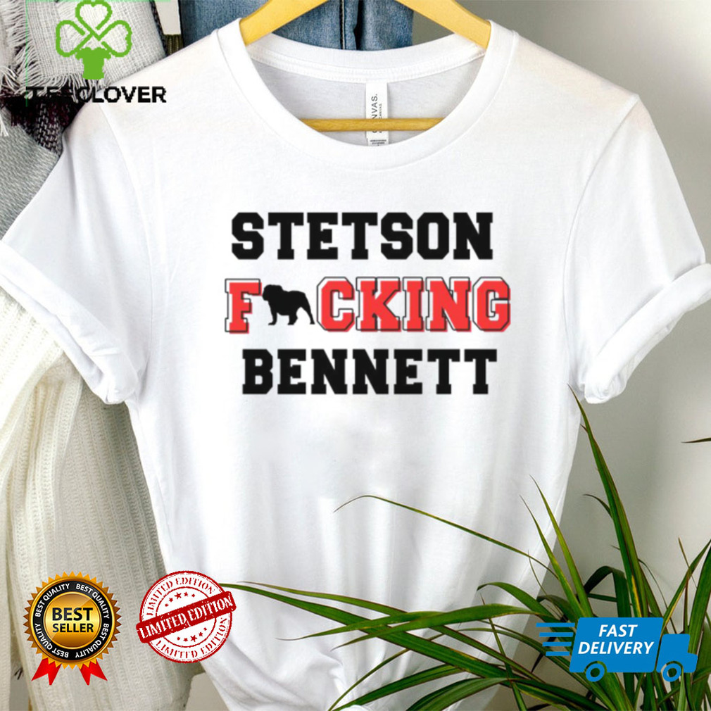 Official Georgia Bulldogs Stetson Fucking Bennett shirt