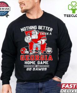 Official Georgia Bulldogs home game go dawgs 2024 hoodie, sweater, longsleeve, shirt v-neck, t-shirt