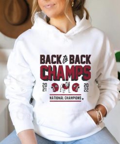 Official Georgia Football Back To Back Champs Shirt