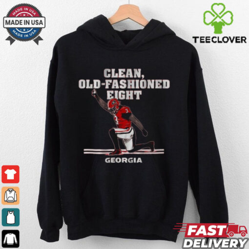 Official Georgia Football Nate Frazier Clean, Old Fashioned Eight Shirt