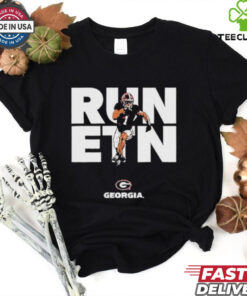 Official Georgia Football Trevor Etienne Run Etn Shirt