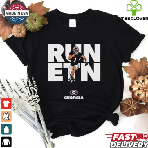 Official Georgia Football Trevor Etienne Run Etn Shirt