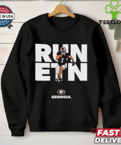 Official Georgia Football Trevor Etienne Run Etn Shirt
