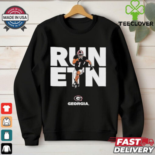 Official Georgia Football Trevor Etienne Run Etn Shirt