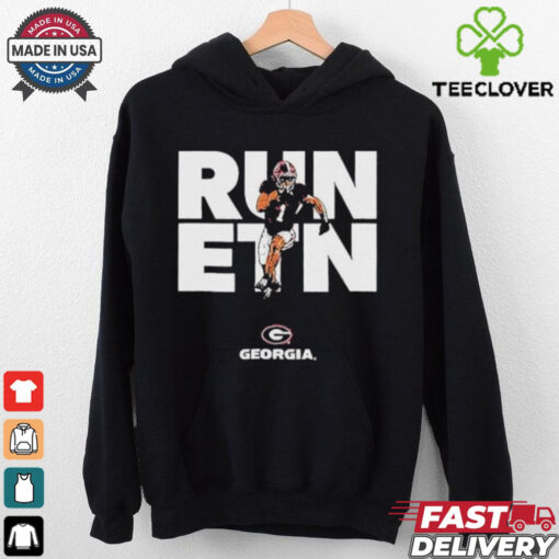 Official Georgia Football Trevor Etienne Run Etn Shirt